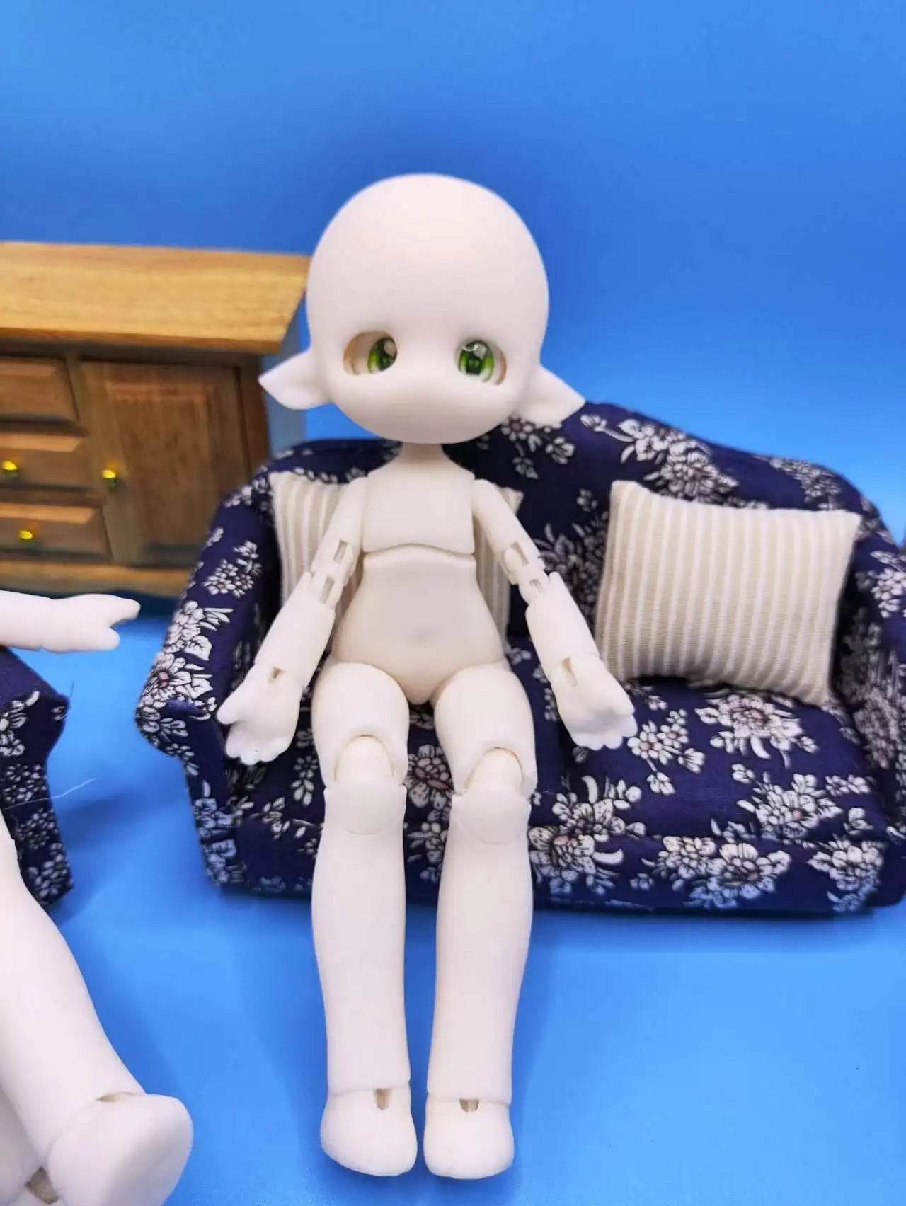 BJD Elf Doll Girl's Doll DIY Cartoon Character Birthday Gift - ToylandEU