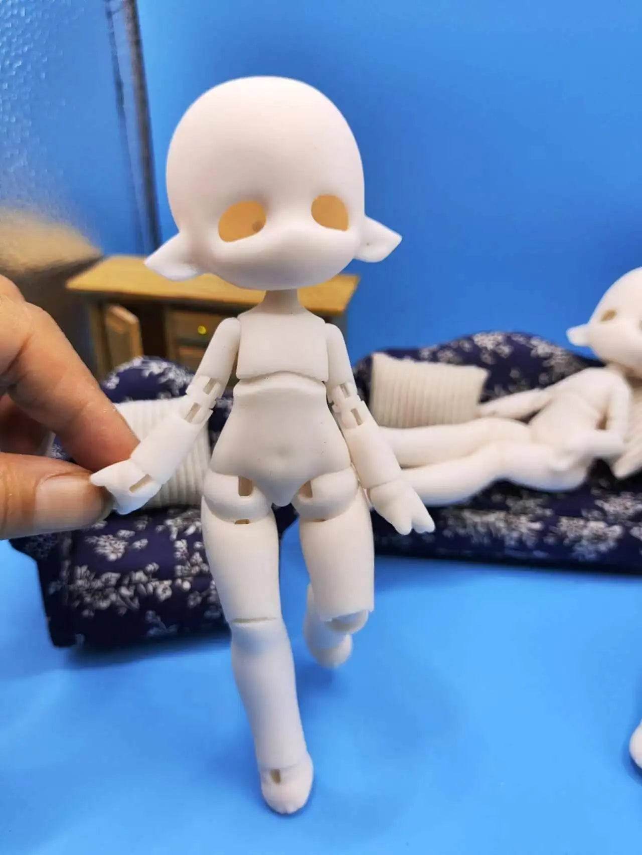 BJD Elf Doll Girl's Doll DIY Cartoon Character Birthday Gift - ToylandEU