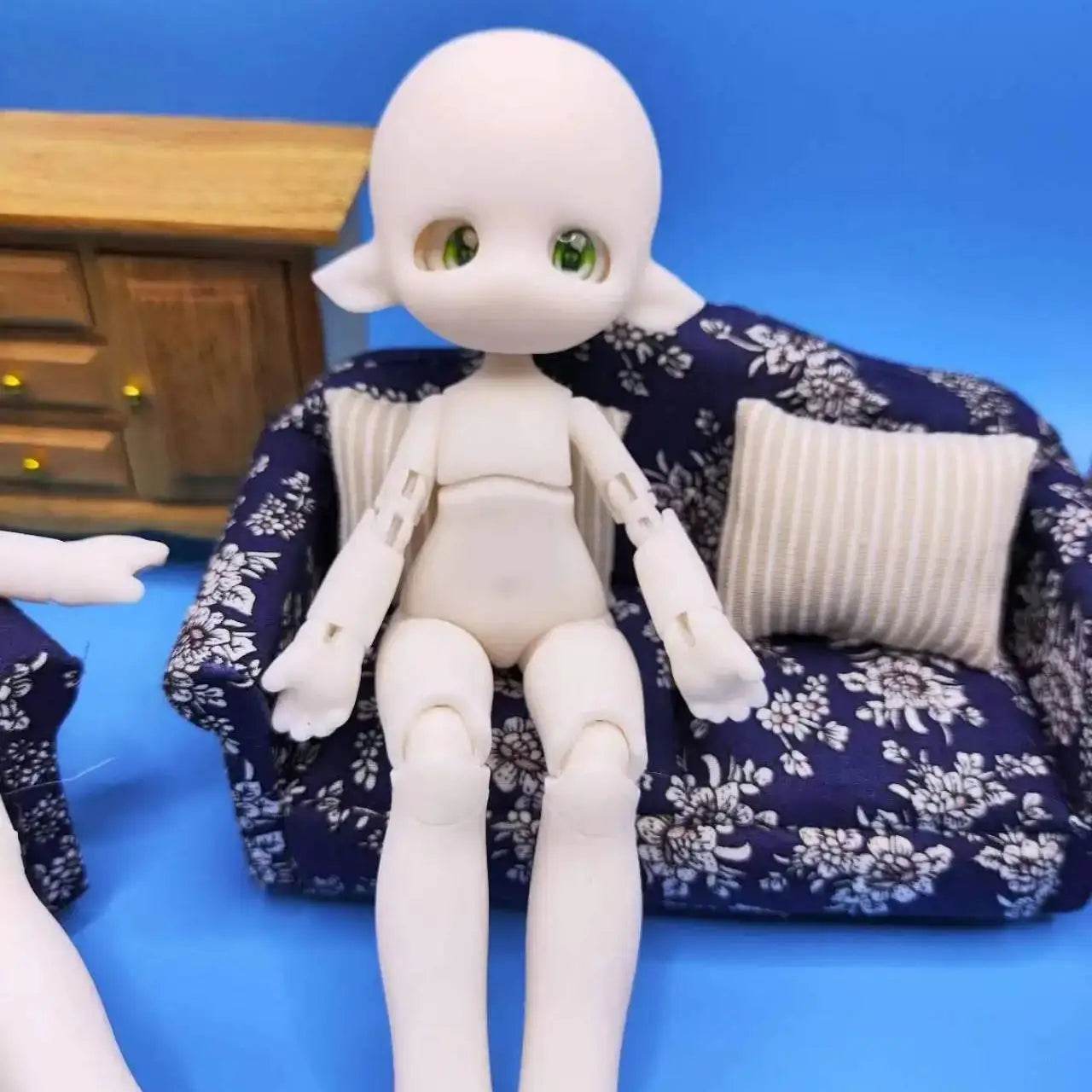 BJD Elf Doll Girl's Doll DIY Cartoon Character Birthday Gift - ToylandEU