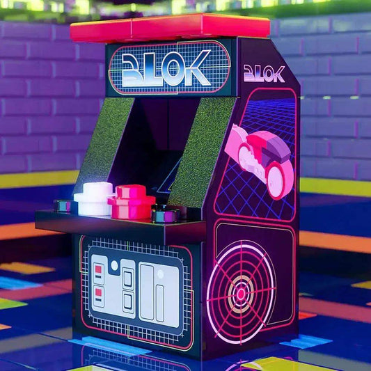  LEGO BLOK Arcade Machine With TRON Decals Deluxe -  ToylandEU™