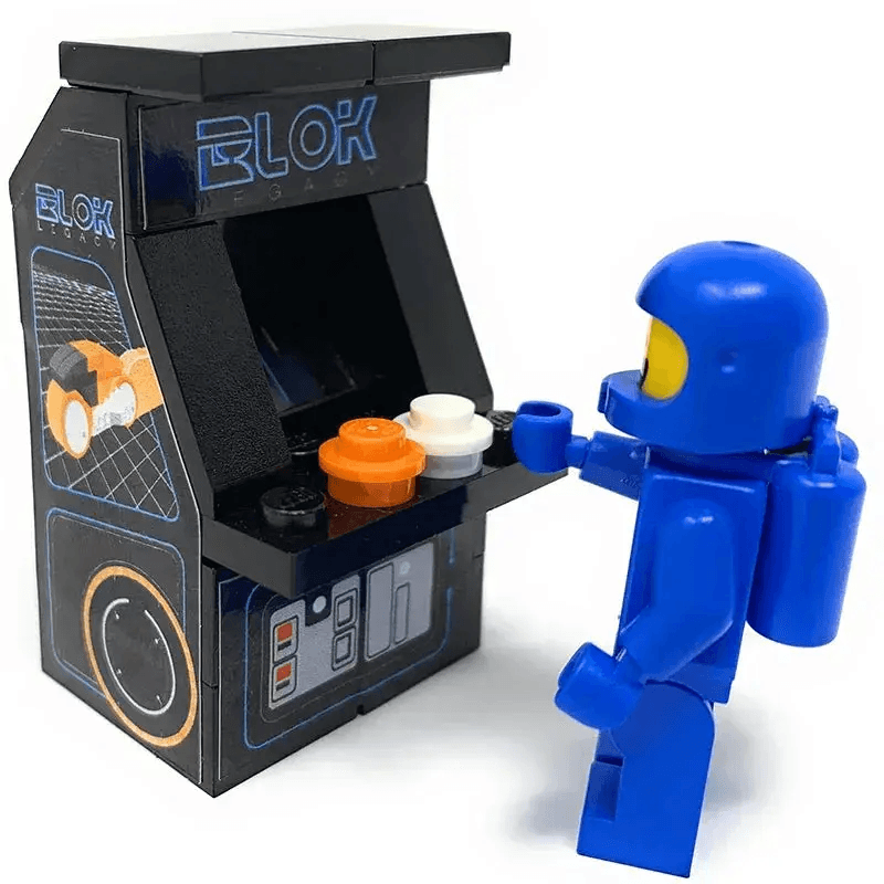 LEGO Retro Arcade Machine For Figures With Custom Decals - ToylandEU