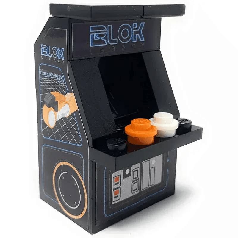 LEGO Retro Arcade Machine For Figures With Custom Decals - ToylandEU
