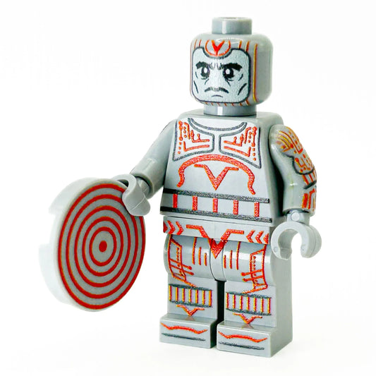 Custom LEGO Figure BLOK Sark Standard Figure Size, Plastic Construction, With Printed Authentic Accessories - ToylandEU