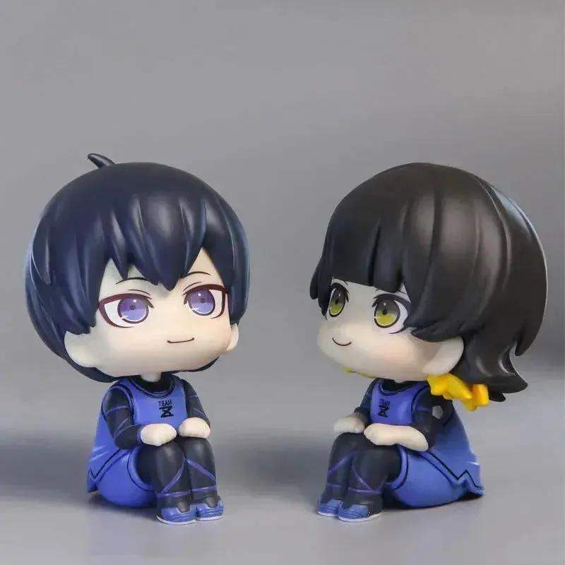 Blue Lock Chibi Figurines Set Collectible 10cm Isagi Nagi Hyoma - ToylandEU