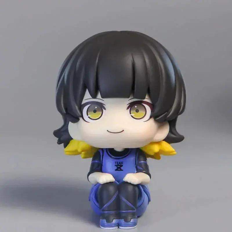 Blue Lock Chibi Figurines Set Collectible 10cm Isagi Nagi Hyoma - ToylandEU