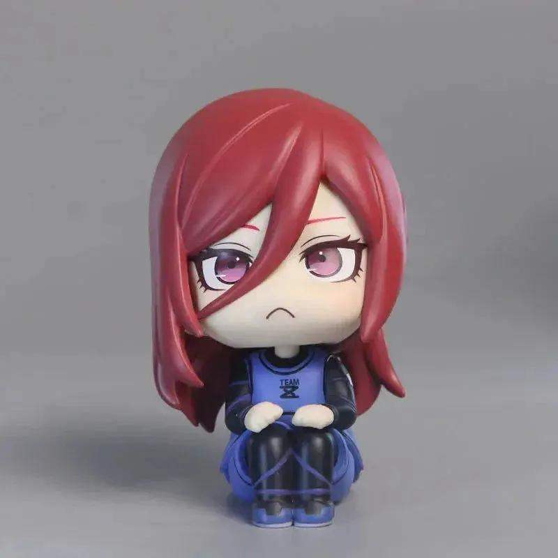 Blue Lock Chibi Figurines Set Collectible 10cm Isagi Nagi Hyoma - ToylandEU