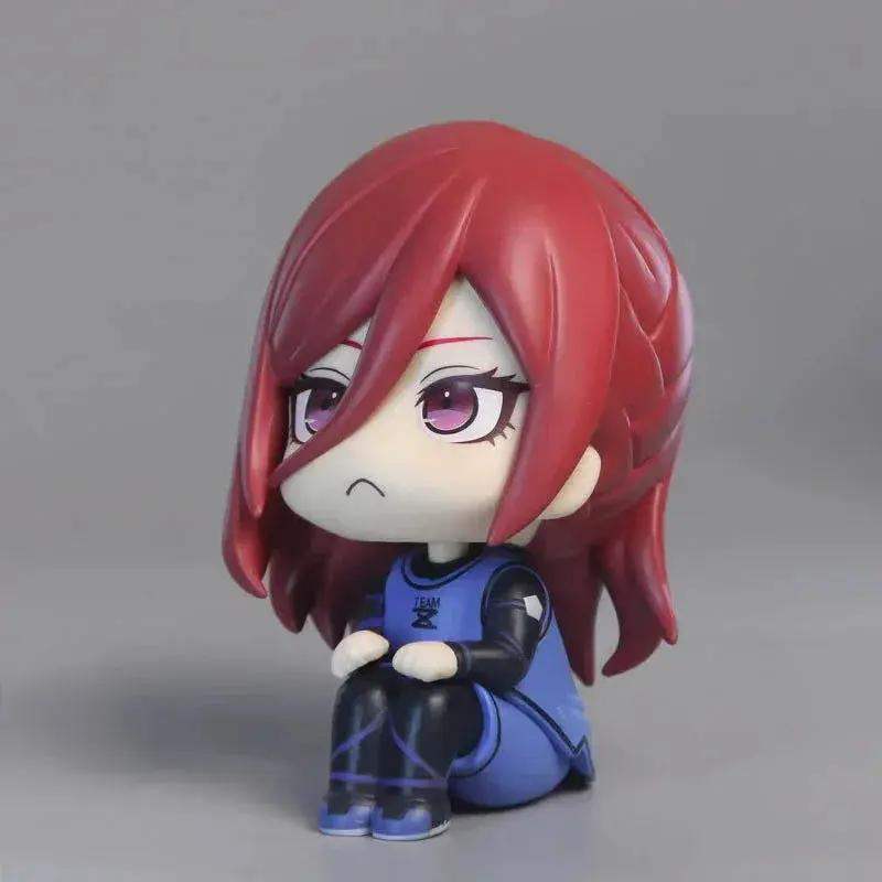Blue Lock Chibi Figurines Set Collectible 10cm Isagi Nagi Hyoma - ToylandEU