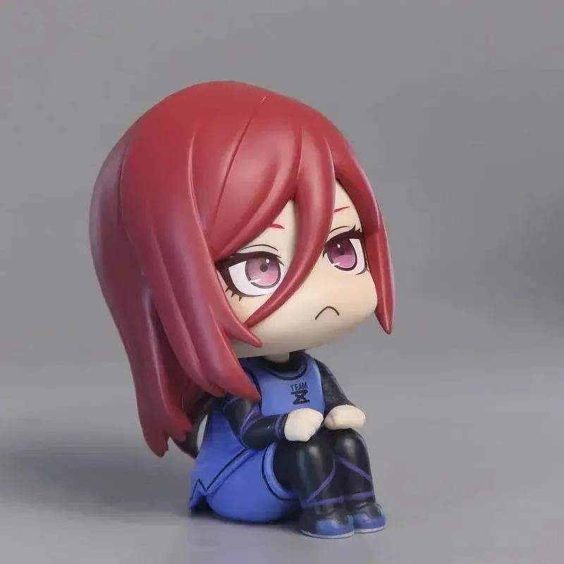 Blue Lock Chibi Figurines Set Collectible 10cm Isagi Nagi Hyoma - ToylandEU