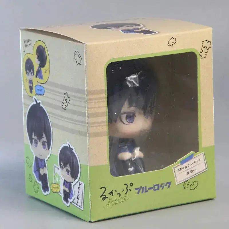 Blue Lock Chibi Figurines Set Collectible 10cm Isagi Nagi Hyoma - ToylandEU
