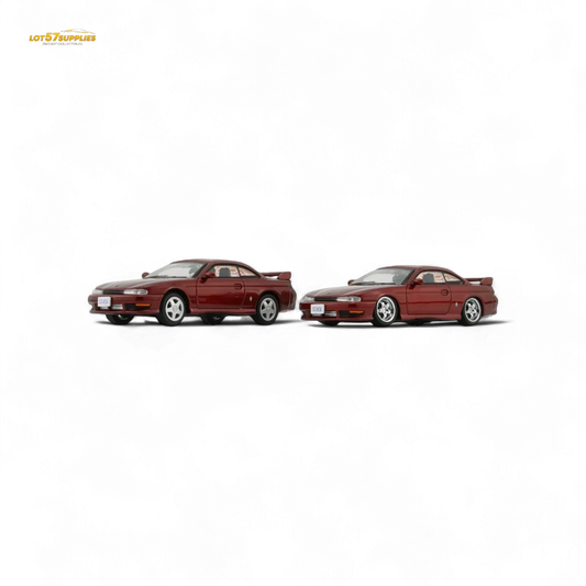 Nissan Silvia S14 Diecast 1 64 Red Limited Edition -  ToylandEU™