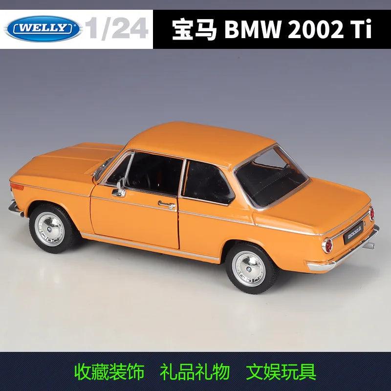  BMW 2002 Ti Diecast | 1:24 Scale Alloy | Toylandeu™ 