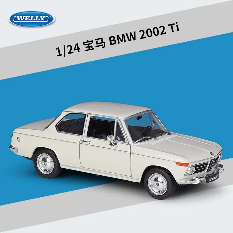  BMW 2002 Ti Diecast | 1:24 Scale Alloy | Toylandeu™ 