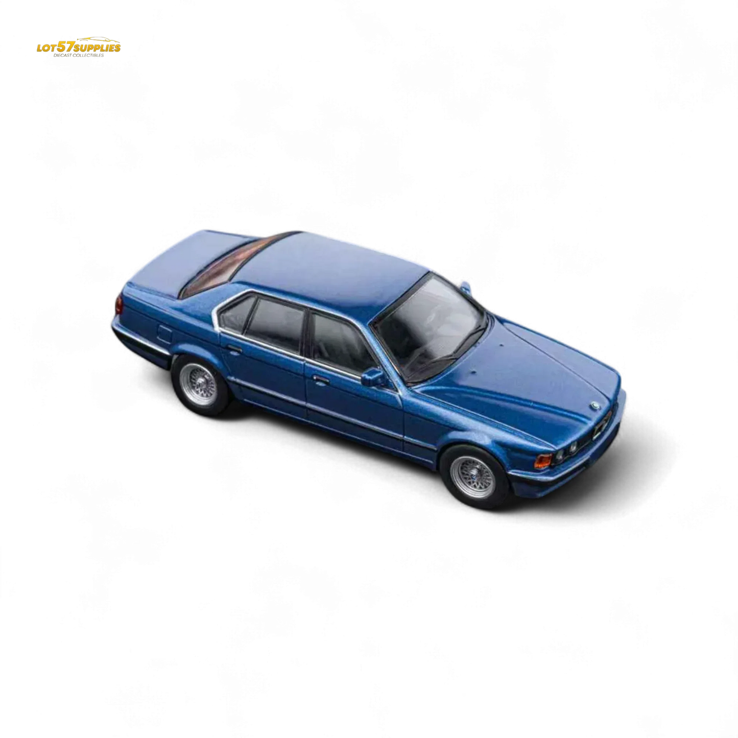 BMW Diecast 1 64 E32 Alpina Blue Premium Collector Sedan - ToylandEU