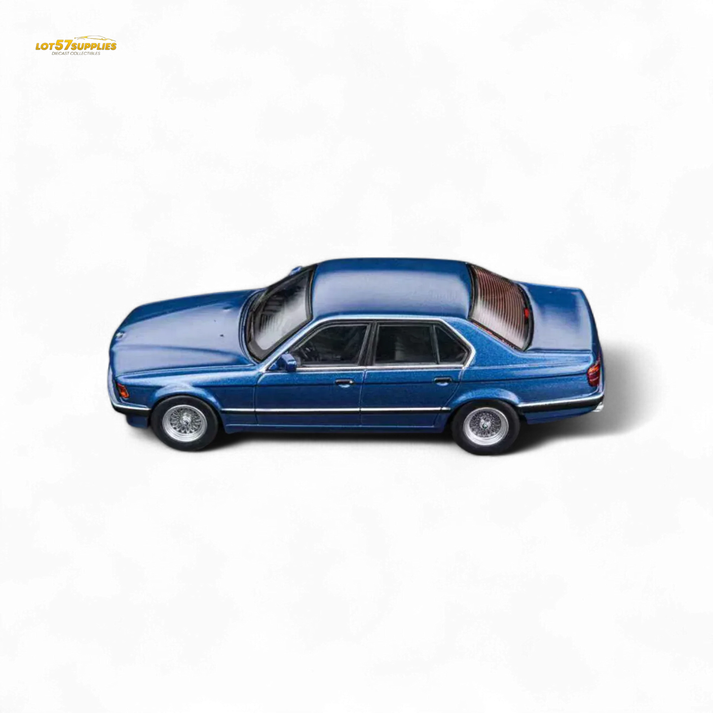 BMW Diecast 1 64 E32 Alpina Blue Premium Collector Sedan - ToylandEU