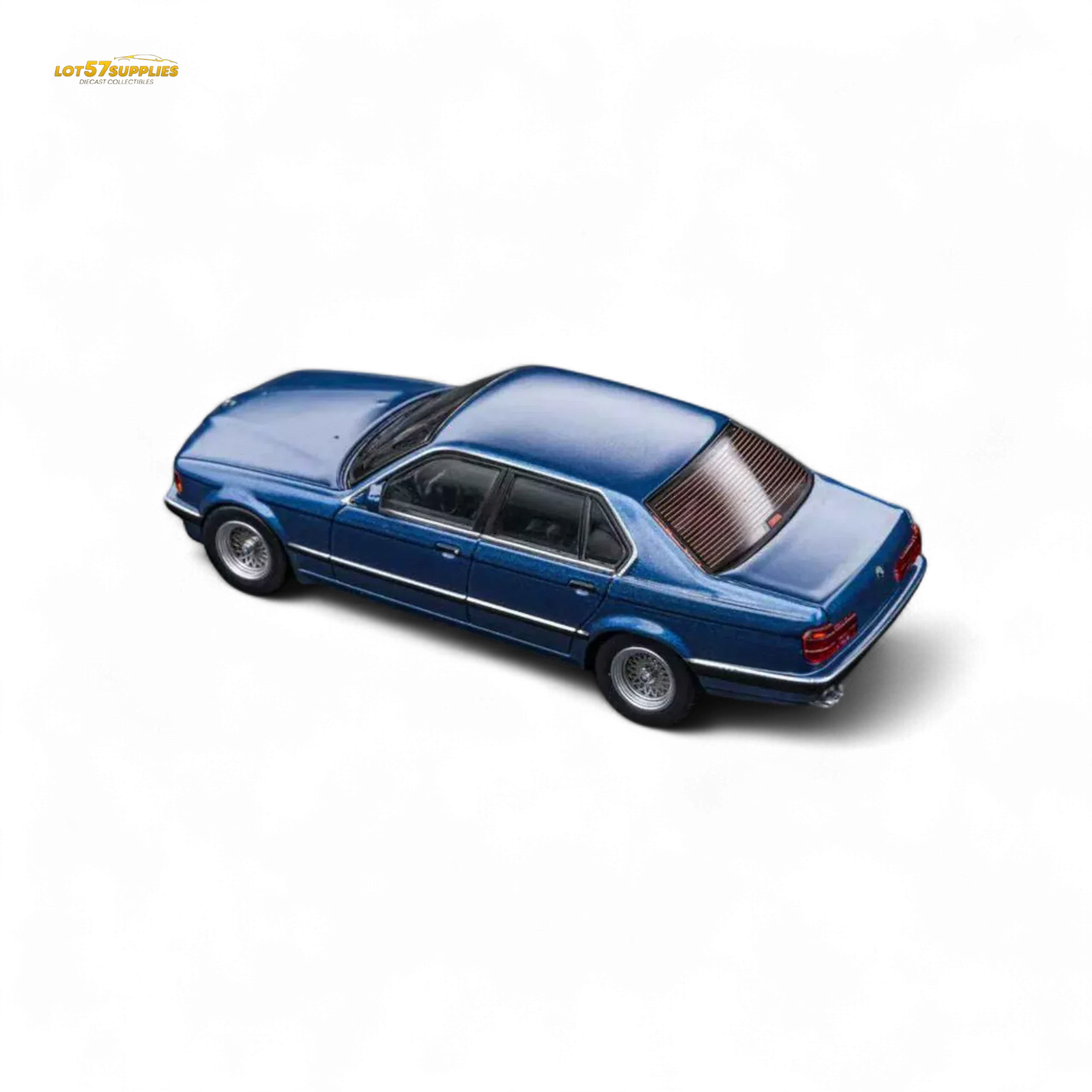 BMW Diecast 1 64 E32 Alpina Blue Premium Collector Sedan - ToylandEU