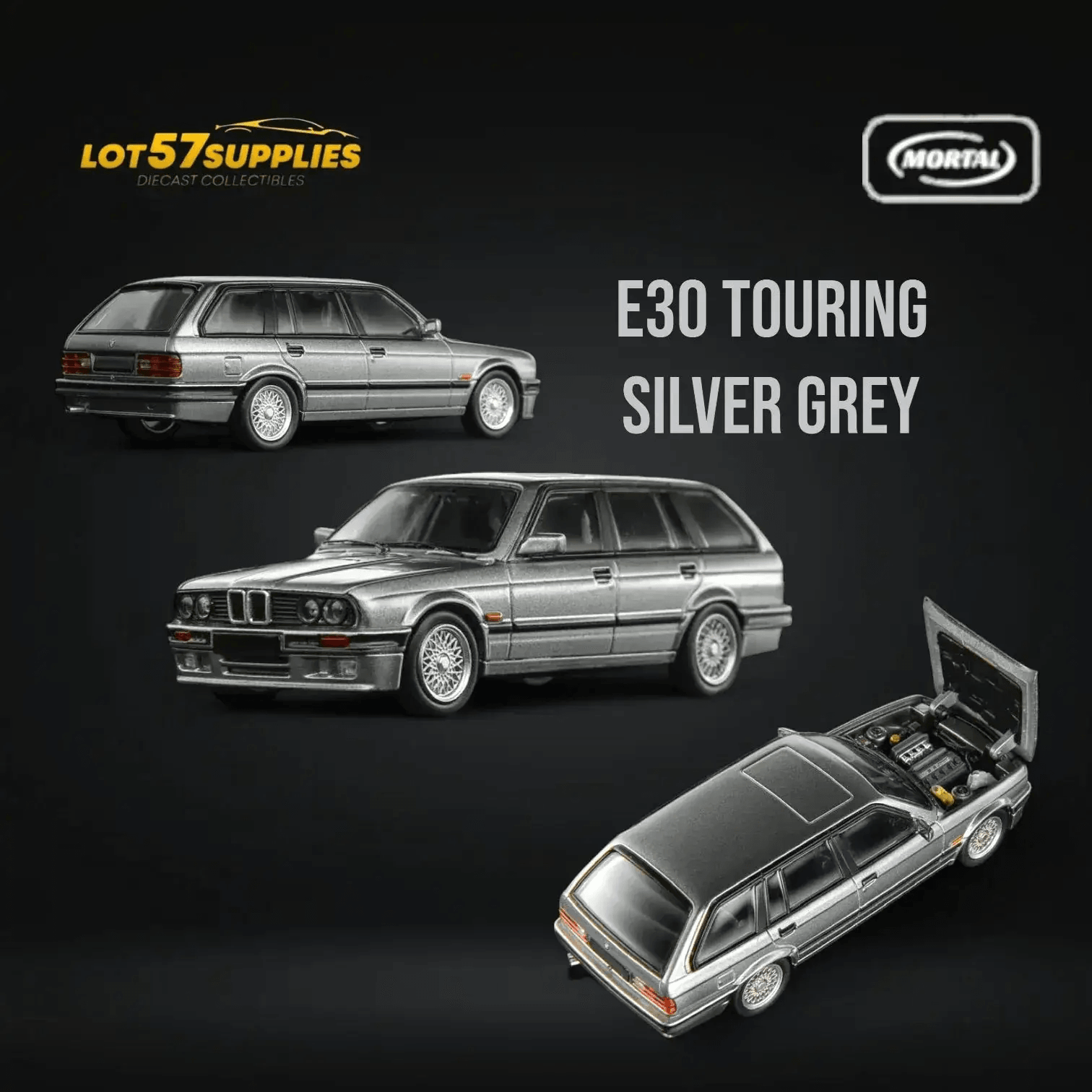  BMW E30 Touring Diecast 1 64 Openable Hood Limited 999 -  ToylandEU™