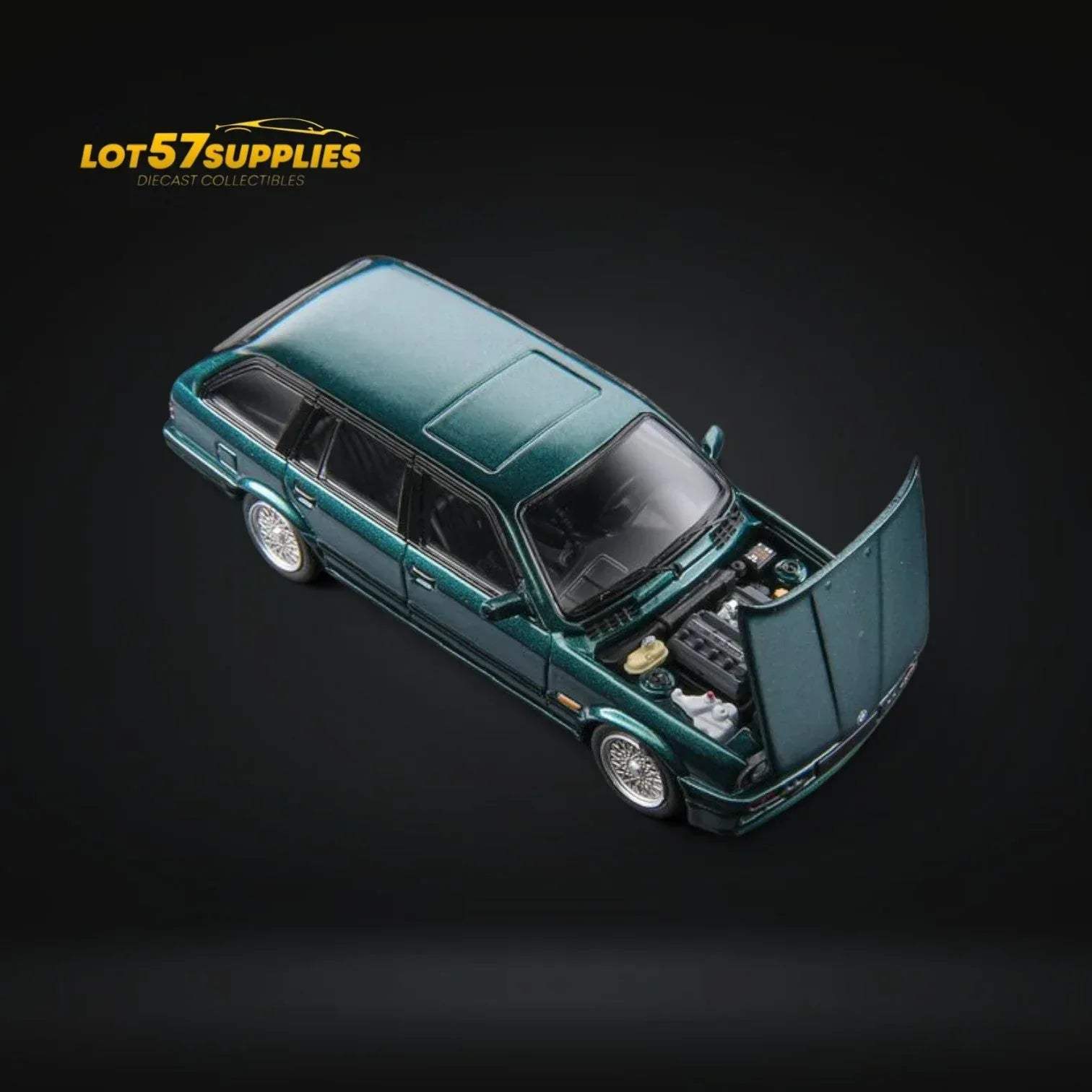 BMW E30 Touring Wagon Diecast 1:64 Openable Hood Limited Edition - ToylandEU