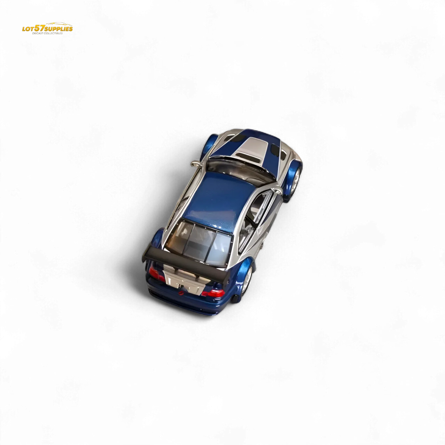 BMW E46 M3 GTR Diecast Model 64 Scale Openable Hood - ToylandEU