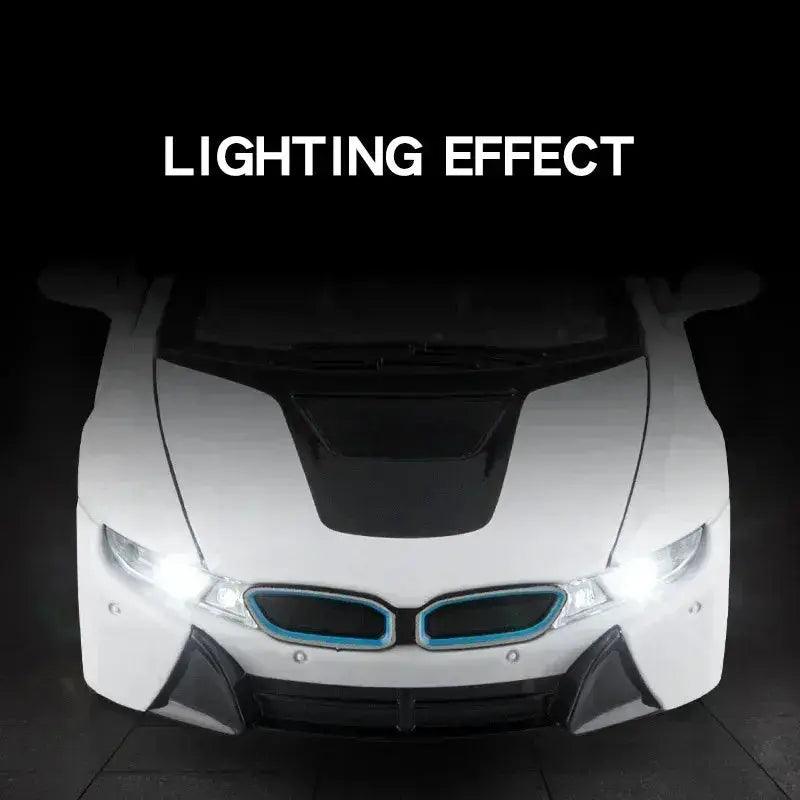  BMW I8 Diecast Model Car Pull Back Lights |   -  ToylandEU™