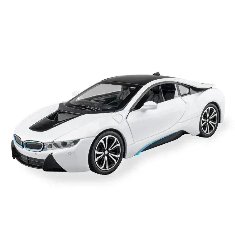  BMW I8 Diecast Model Car Pull Back Lights |   -  ToylandEU™