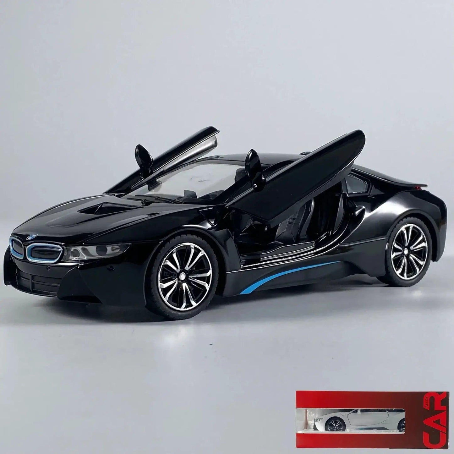  BMW I8 Diecast Model Car Pull Back Lights |   -  ToylandEU™