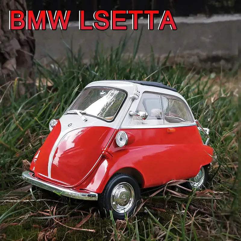 BMW Isetta Diecast One Eighteen Alloy Car Model Collectible Gift - ToylandEU