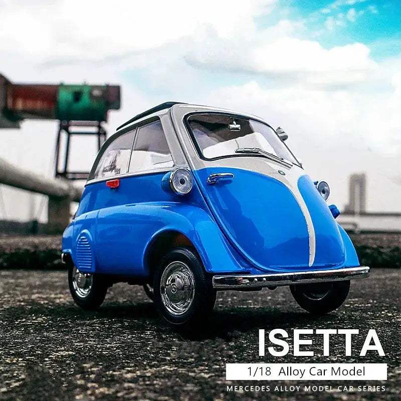 BMW Isetta Diecast One Eighteen Alloy Car Model Collectible Gift - ToylandEU