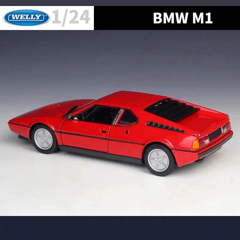 BMW M1 1-24 Diecast Model Car Alloy Racing Replica - ToylandEU