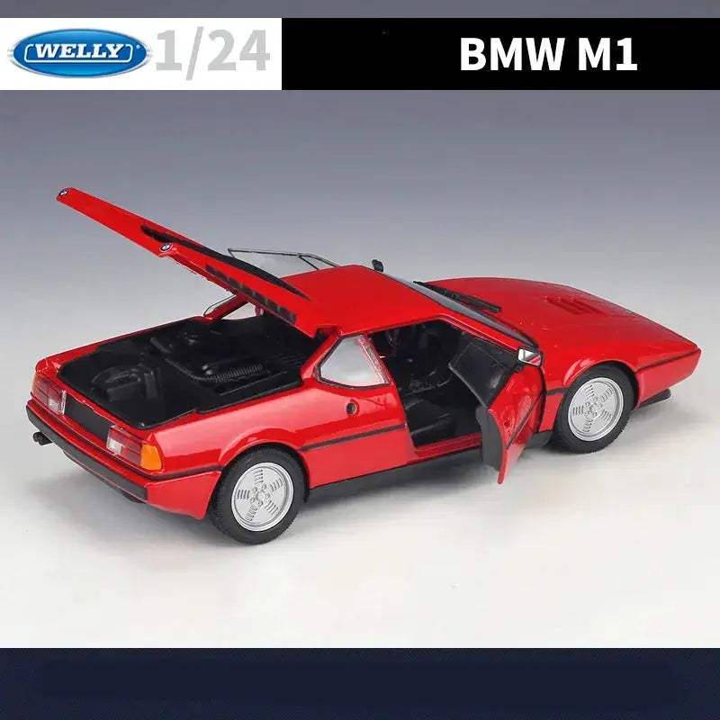 BMW M1 1-24 Diecast Model Car Alloy Racing Replica - ToylandEU