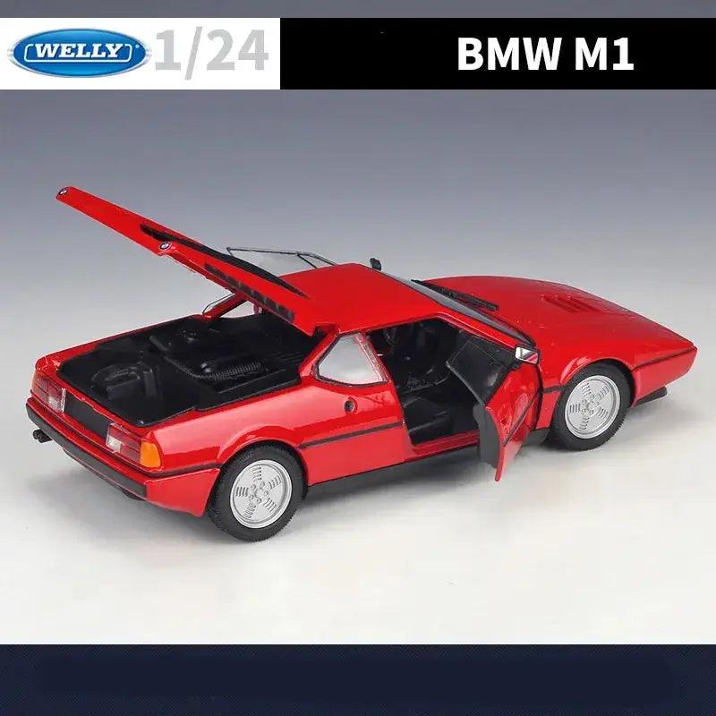  BMW M1 Diecast Model Car 1 24 Alloy Racing Replica -  ToylandEU™