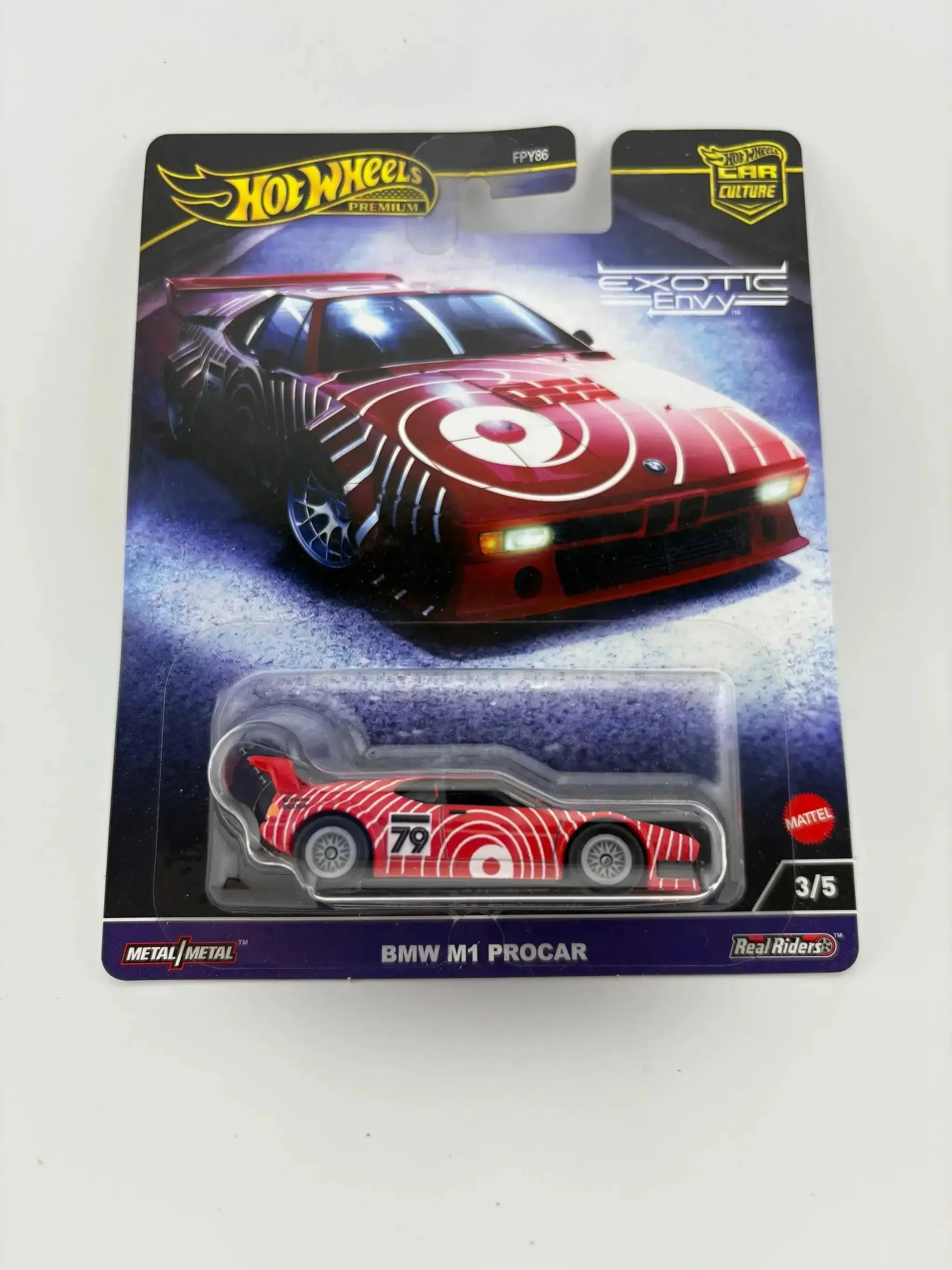  BMW M1 Procar Hot Wheels Car Culture Premium Metal -  ToylandEU™