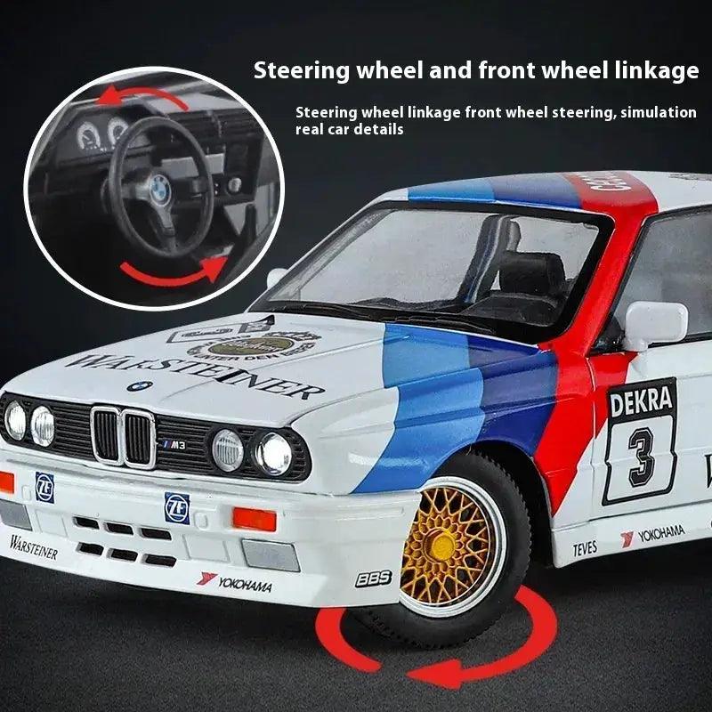  BMW M3 E30 1-24 MPower Floral Lights -   -  ToylandEU™