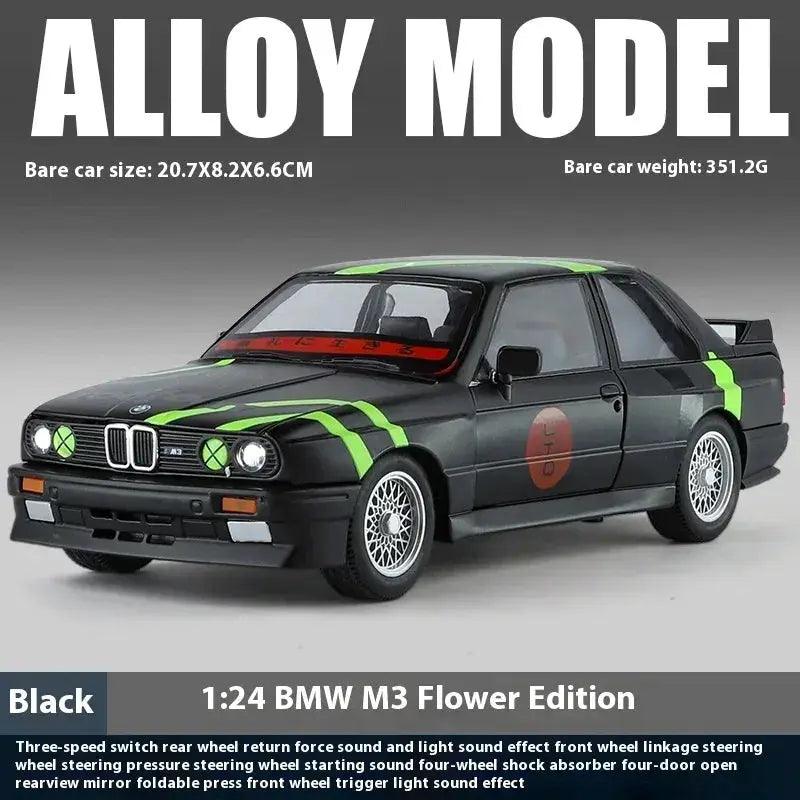  BMW M3 E30 1-24 MPower Floral Lights -   -  ToylandEU™