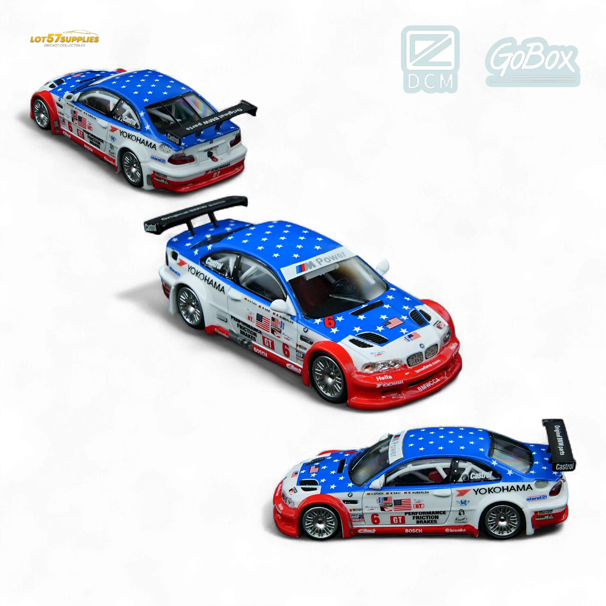 BMW M3 GTR Diecast Car Yokohama Livery Model Collectors Edition - ToylandEU