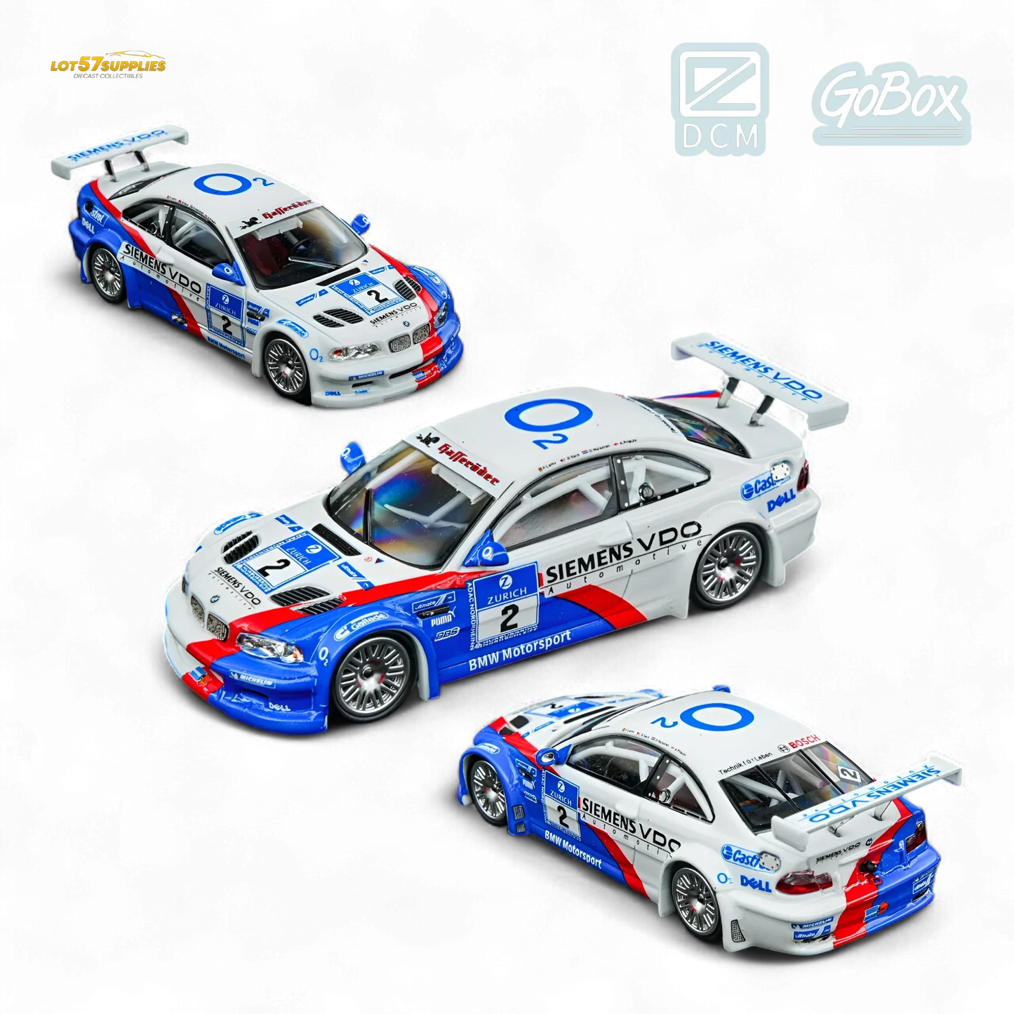 BMW M3 GTR E46 Diecast Model 1x64 Collectible Car - ToylandEU