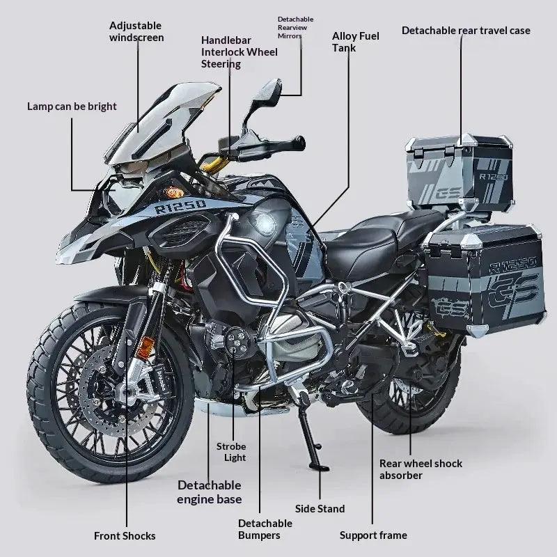  BMW R 1250 GS Adventure Diecast 1To7 Handcrafted Model -  ToylandEU™