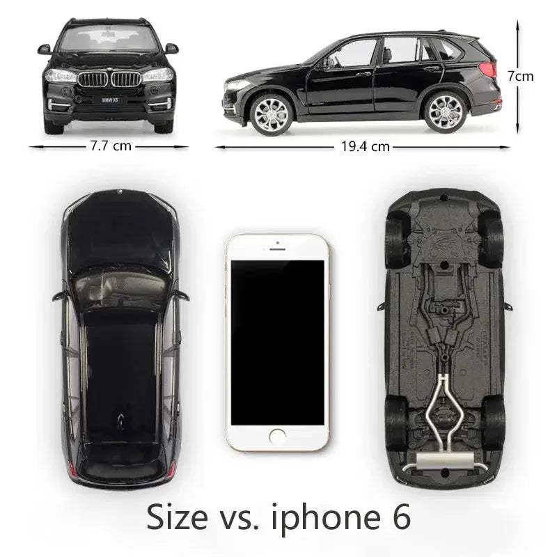 BMW X5 Diecast Car One Twenty Four Scale High Simulation - ToylandEU