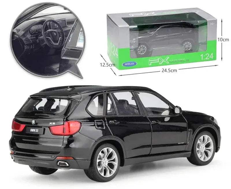BMW X5 Diecast Car One Twenty Four Scale High Simulation - ToylandEU