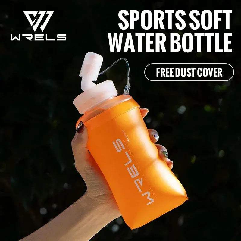 BPA Free Foldable Water Bottle With Silicone Straw - ToylandEU