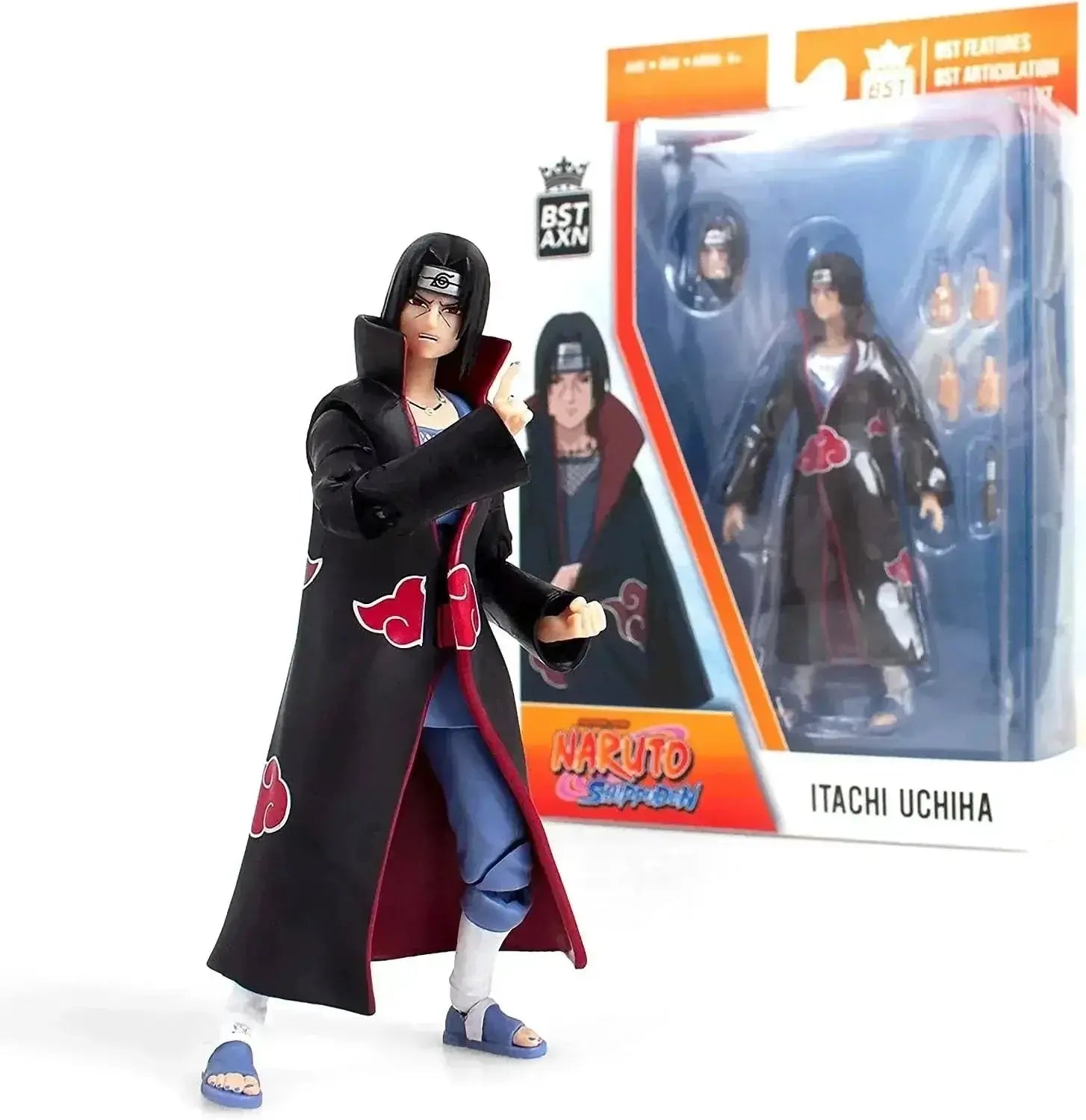 Naruto Shippuden 5 Inch Articulated Action Figure With Interchangeable Hands - ToylandEU