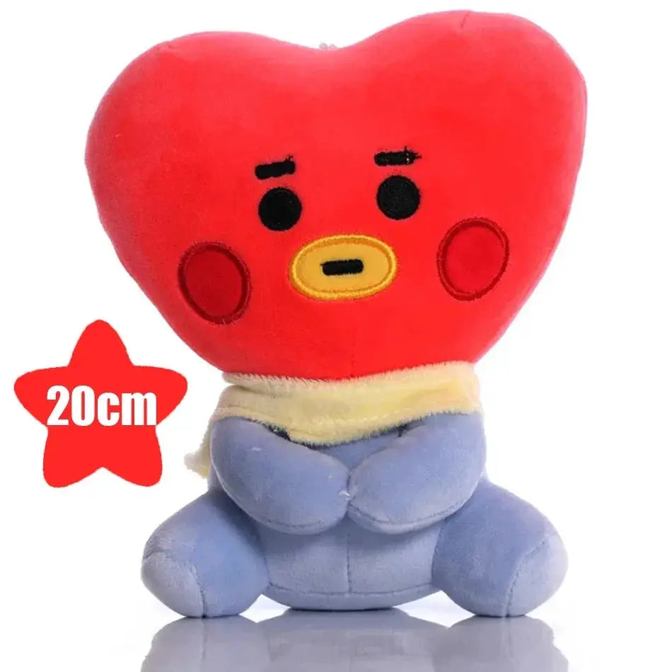  BT21 Plush Backpack Pendant Shooky Mang Cooky Bundle -  ToylandEU™