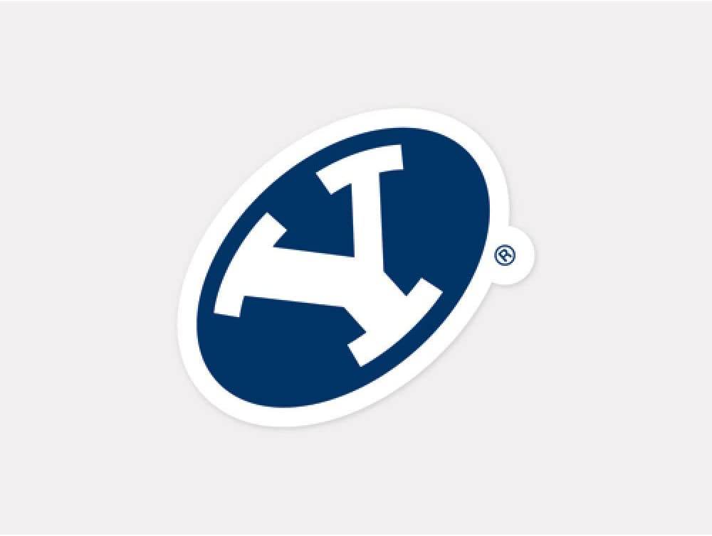 BYU Cougars 4x4 Decal Premium Color Perfect Cut Vinyl - ToylandEU