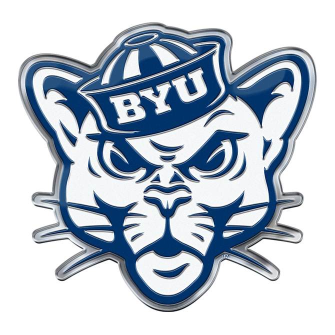 BYU Cougars Auto Emblem Color Alternate Logo Special Order - ToylandEU