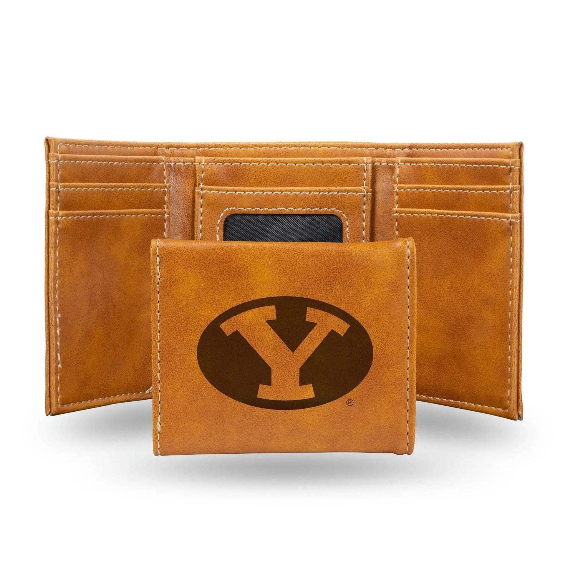  BYU Cougars Leather Trifold Wallet Laser Engraved Gift -  ToylandEU™