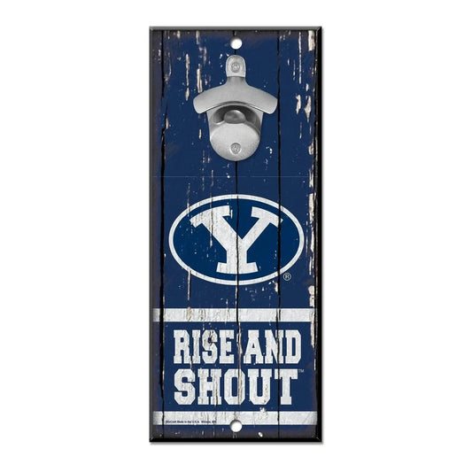  BYU Cougars Wood Sign Bottle Opener 5x11 Slogan Retro -  ToylandEU™