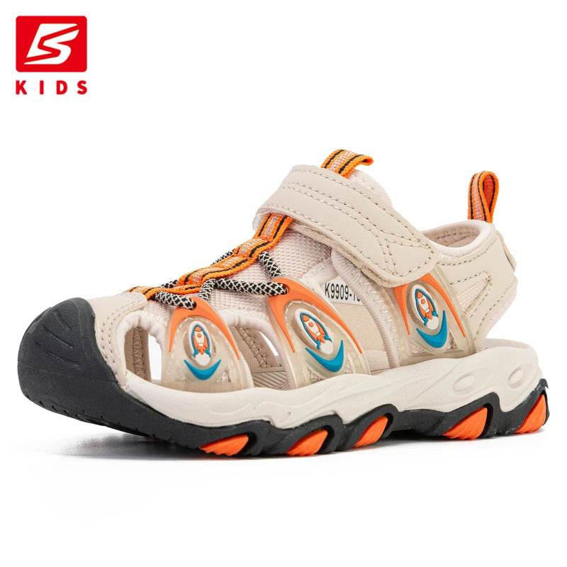 Baasploa Children Sandals Boys Fashion Breathable Beach Shoes - ToylandEU