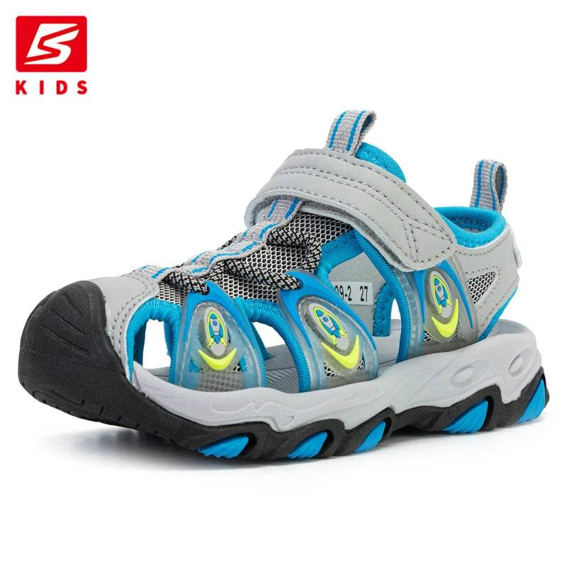 Baasploa Children Sandals Boys Fashion Breathable Beach Shoes - ToylandEU