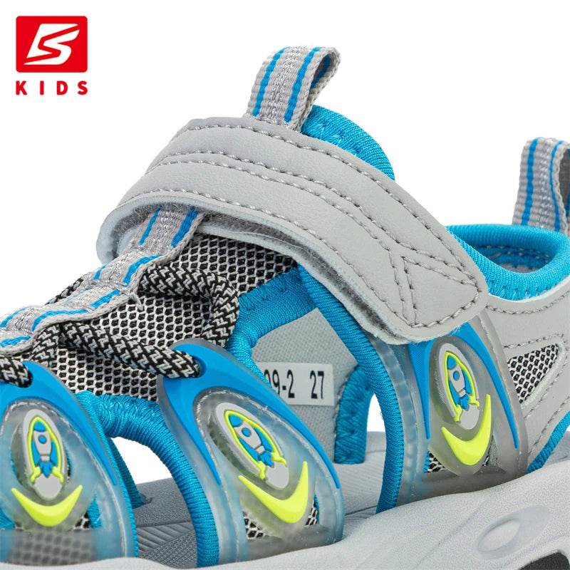 Baasploa Children Sandals Boys Fashion Breathable Beach Shoes - ToylandEU