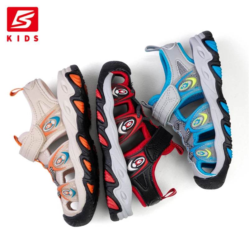 Baasploa Children Sandals Boys Fashion Breathable Beach Shoes - ToylandEU