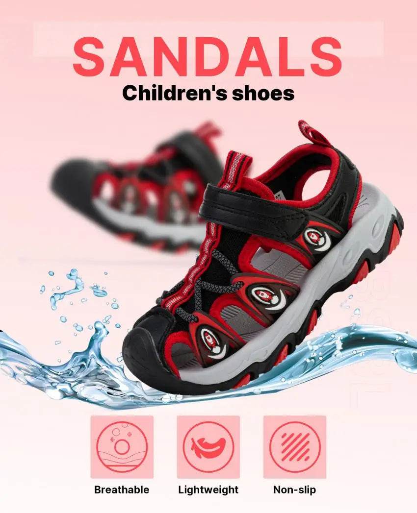 Baasploa Children Sandals Boys Fashion Breathable Beach Shoes - ToylandEU